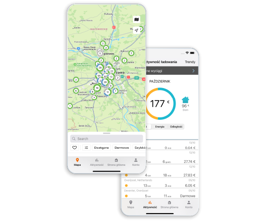 ChargePoint drivers app screen on mobile